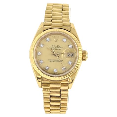 gold rolex watch bracelet for sale